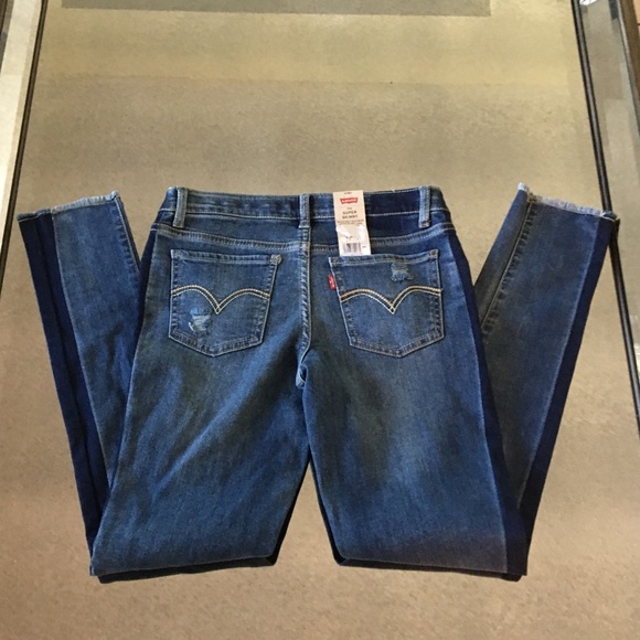 Levi’s 710 Girls Super Skinny Ankle Jeans - Picture 3 of 6